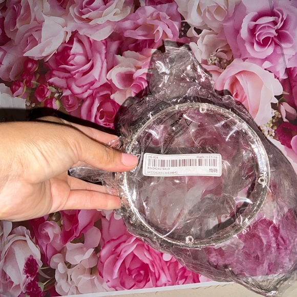 Rhinestone Crown Silver - Picture 2 of 5